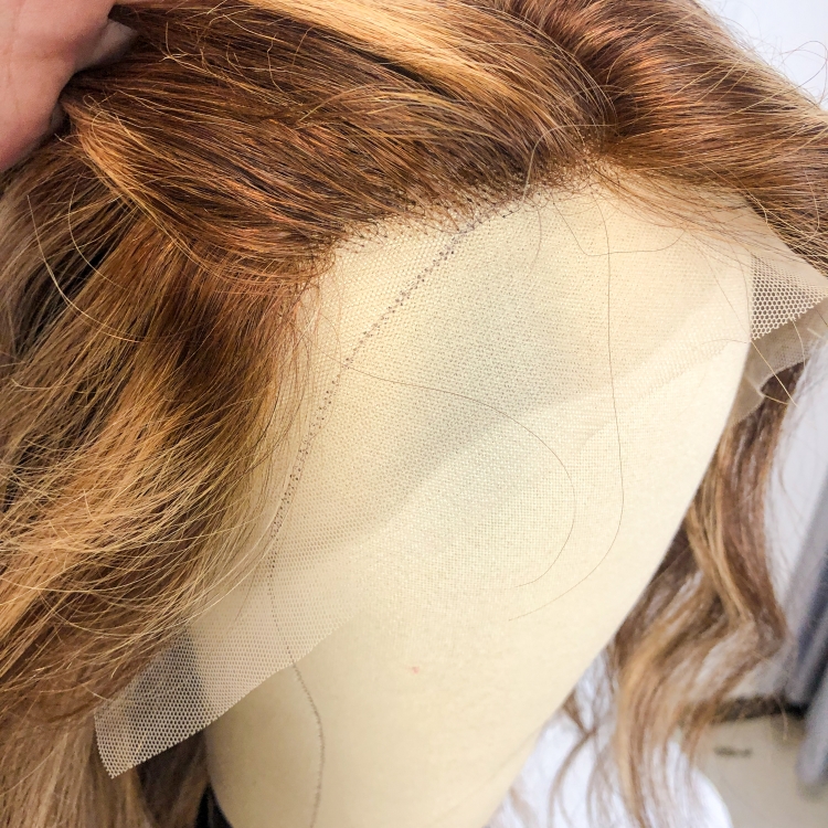 Highlight Wig Vendor Wholesale P4/27 Color Honey Blonde Ombre Hair Wig Mink Brazilian Virgin Human Hair HD Lace Front Wig