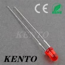 3mm Round Red Diffused Long Feet No Side Lens Led Diode