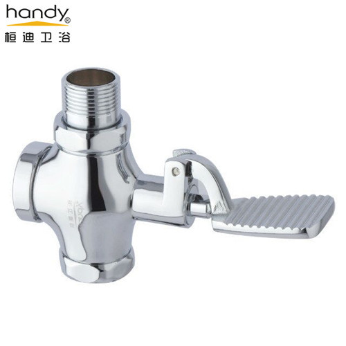 Washing Toilet Flush Valve In Brass Chrome