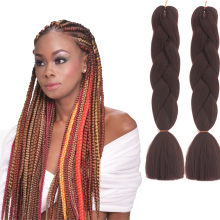 Jumbo Hair Crochet  For Afircan Braid Synthetic Ombre Braiding Hair Synthetic Braiding Hair Jumbo High Quality Wholesale Soft