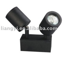 twin spot adjustable wall light