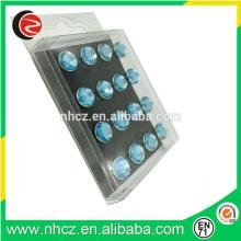 Light Blue Acrylic Diamond Push Pin