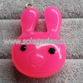 34*46MM Acrylic Plastic Adorable Bunny Beads Rabbit Pendants