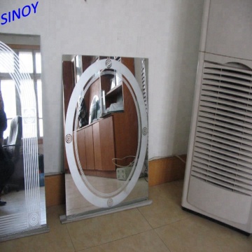 Silk Screen Printed Bathroom Mirror