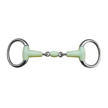Stainless Steel Horse Mouth Apple Jointed Bit Comfort Eggbutt Snaffle