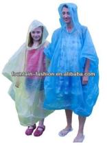 KIDS PE PONCHO CHILDREN RAIN PONCHO