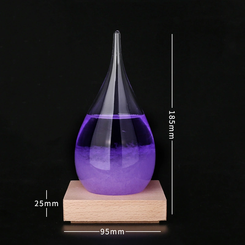 Home & Office Fashion Decoration & Gift /Storm Glass Weather Predictor Set