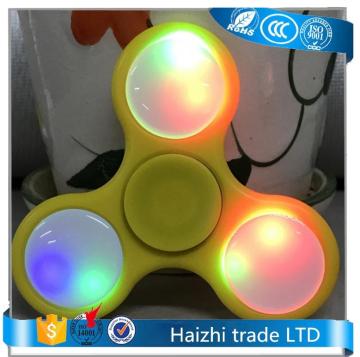 spinner hand finger toy plastic edc led hand spinner led hand spinner toys against Irritability