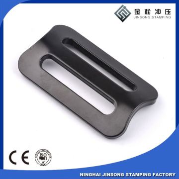 shiny metal pirate belt buckle for bag and leather