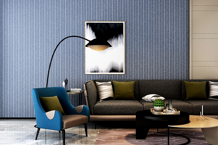 Visgraat Glasmozaïek Tegel Herringbone Glass Mosaic Tile