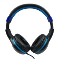 Fone de ouvido estéreo com fio ajustável e colorido personalizado