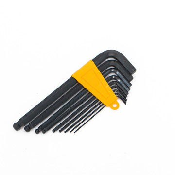 Hexagon Wrench Set: Flat Head, Ball Head, Six-Edge, L-Type Alloy Tool