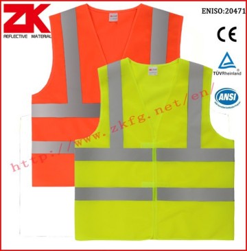 wholesale safety traffic warning waistcoat with EN20471