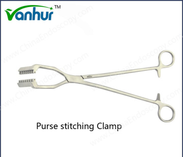 Laparoscoic Purse Forceps Purse Stitching Clamp