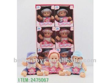 8" Plastic Reborn Baby Dolls w/IC