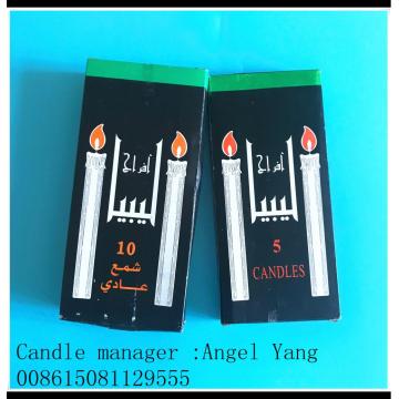 10 pcs Libya parafin Lilin Lilin Kotak Hitam