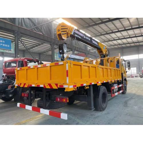 Dongfeng Camion de grue à boom plié à 8 tonnes