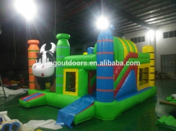 high quality inflatable slides wet dry combo