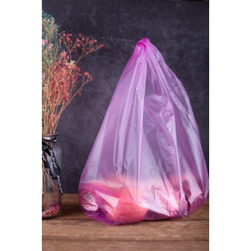 Sac en plastique jetable pour emporter