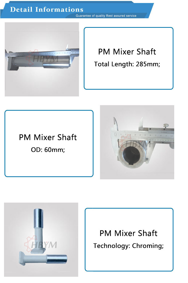 pm mixer shaft L285