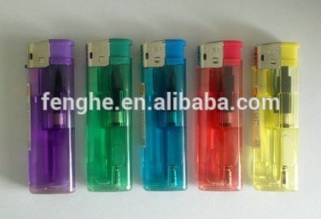 colorful plastic electronic lighter disposable lighter FH-808 the best lighter manufacture