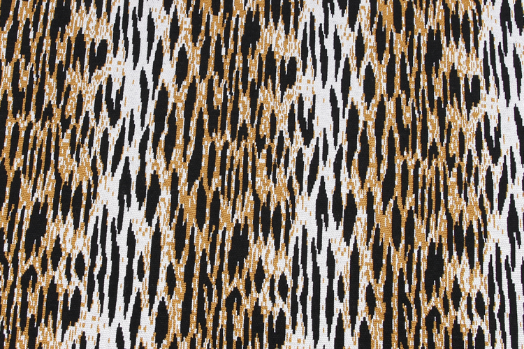 African fashion tiger print leopard spandex jacquard fabric definition