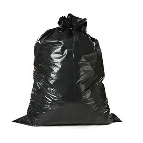 Сверхмощные прозрачные черные пластиковые пакеты для мусора