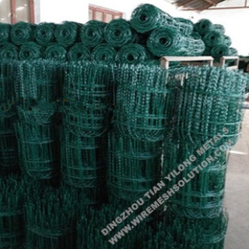 Scroll Top PVC Coated Border Fence 2.0/3.0mm