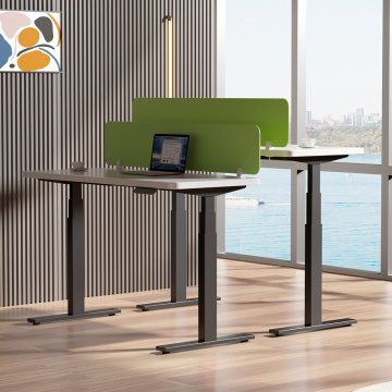 Dual Motor Electric Adjustable Standing Computer Desk