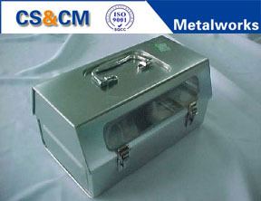 Custom metalworking metal tool storage box cabinet