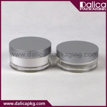 Attractive branded cosmetic acrylic decorative jar