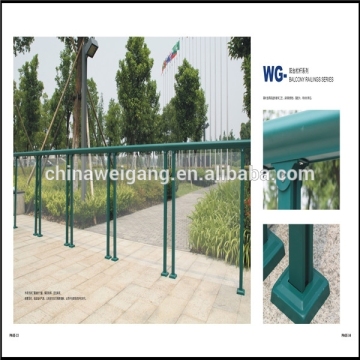 Made in China Galvanized balcony railing and security window