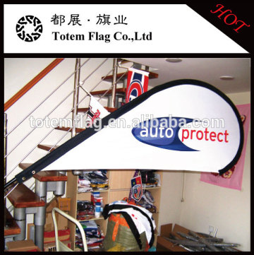 Advertising Feather Flags , Wind Feather Flag