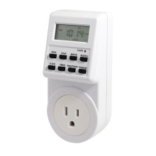 Type B Programmable Weekly Digital Timer Switch - Household Socket 120V US Plug