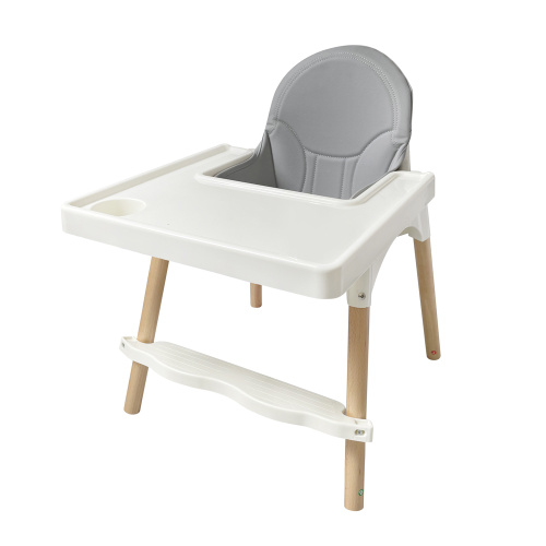 Chaise haute bébé en plastique 3-EN-1 pour l&#39;alimentation de bébé