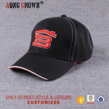 custom embroidery 6 panel baseball caps