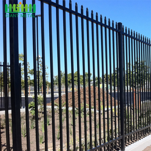 cheap wrought iron aluminum steel fence