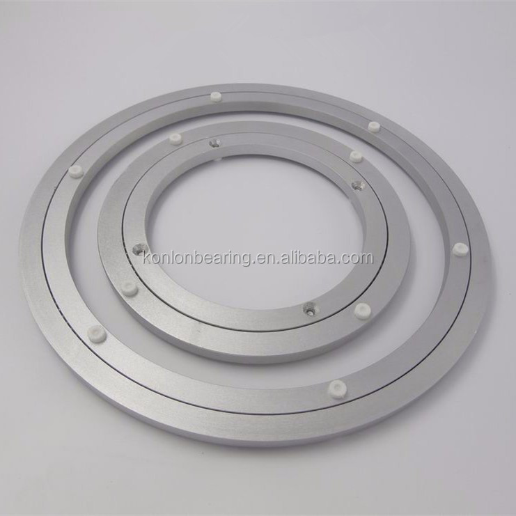 Large size 800mm 1000mm aluminum lazy susan turntable bearings