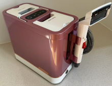 ClearInd Steam Cleaning Machine: Comfort Grip & Prec Rice Temp Control