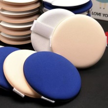 0.35mm thickness Pu leather for makeup powder puff