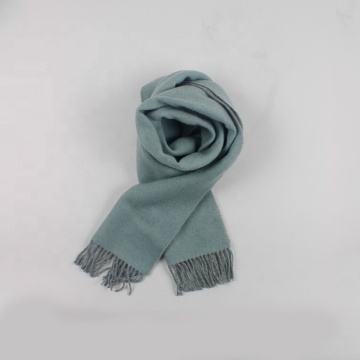 Popular promotional new design soft plain solid color scarf