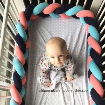 Knot Pillow, Knot Cushion, Decorative Pillow, Bolster Pillow, Crib Bedding, Baby Bedding, Baby Sheets, Baby Shower Gift, Braided Crib Bumper