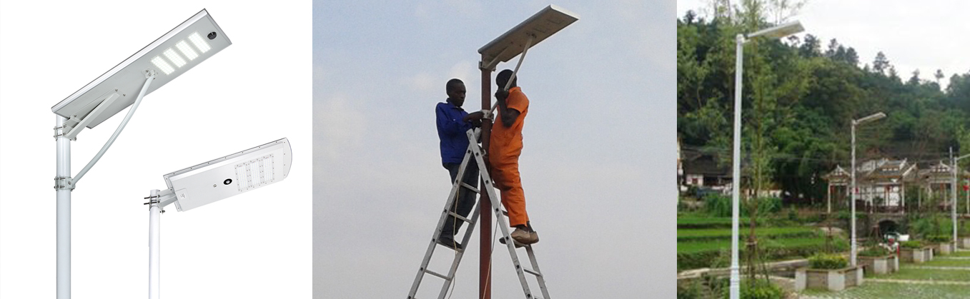 Solar Powered Led Light Pole