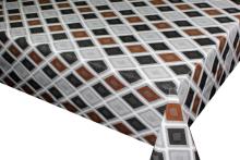 Elegant Tablecloth with Non woven backing Quaker Lace