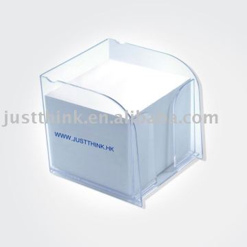 plastic memo holder memo case