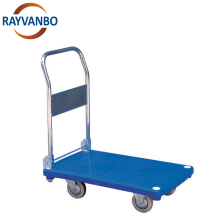 China Manufacturer's Affordable, 200kg Capacity Foldable Hand Trolley with Platform: Ideal for Warehouse Logistics