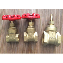 Factory Sales Brass Control Gate Valve with Iron Handle (YD-3005-1)