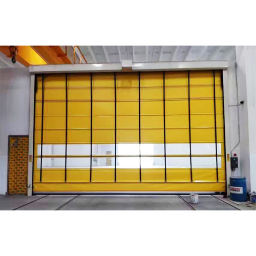 ISO 9001 high speed stacking folding up door