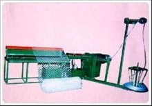 Diamond wire mesh machine