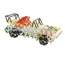 Multi-function DIY Magnetic Connect Toys Playset Meet EN71/plastic outdoor playsets/unique outdoor playsets